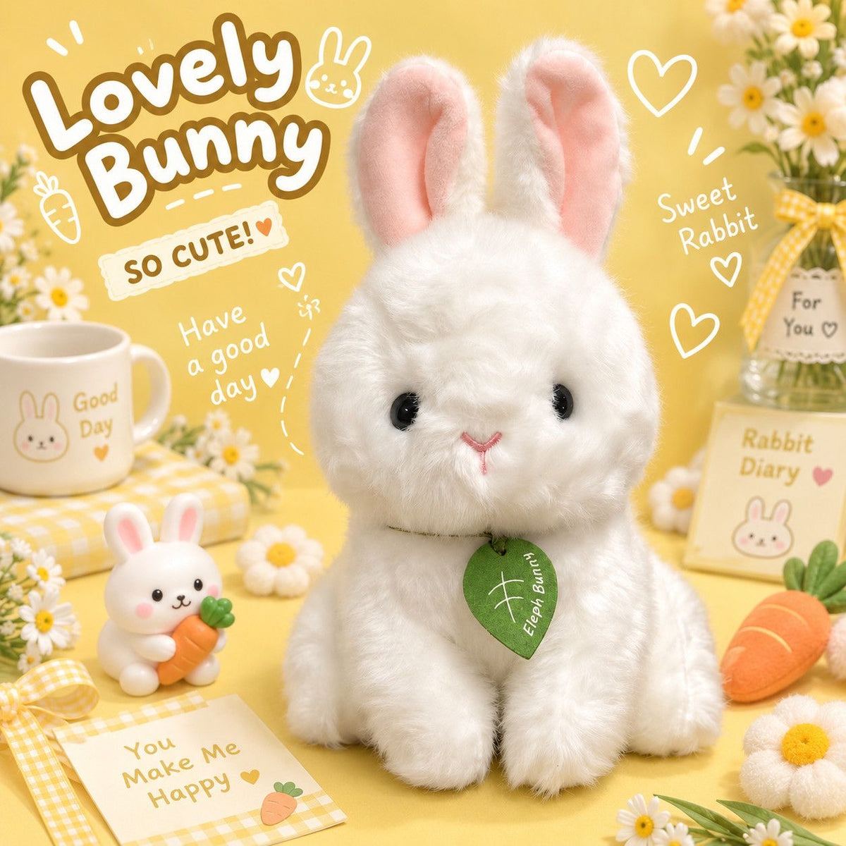 Sweet Bunny Plush Toy