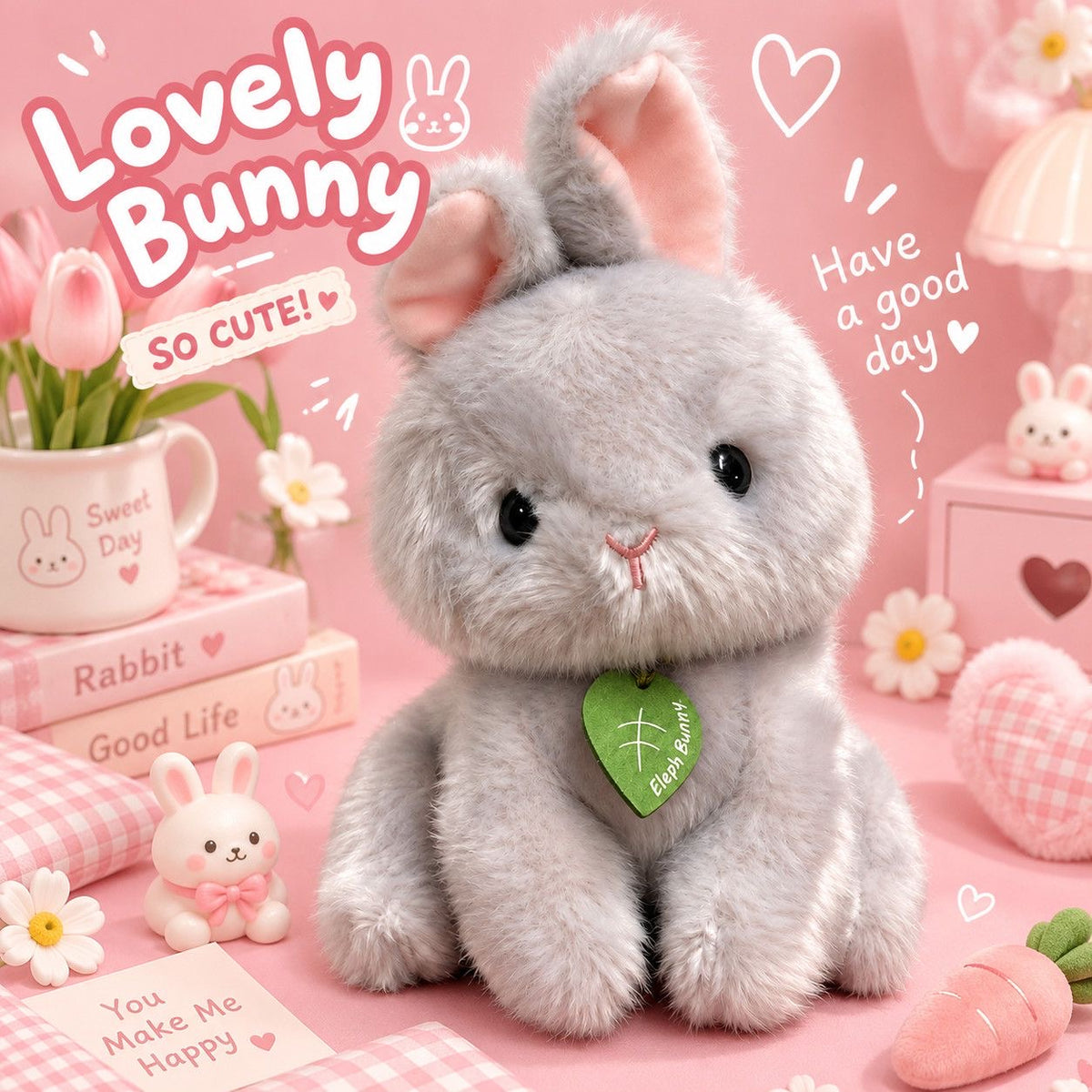 Sweet Bunny Plush Toy